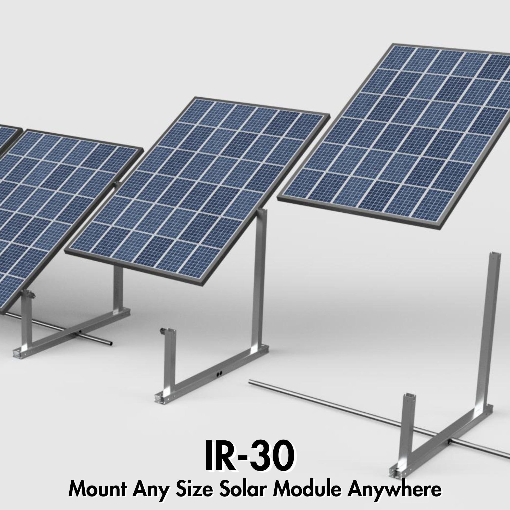 IntegraRack IR-30 Solar Panel Ground Mount