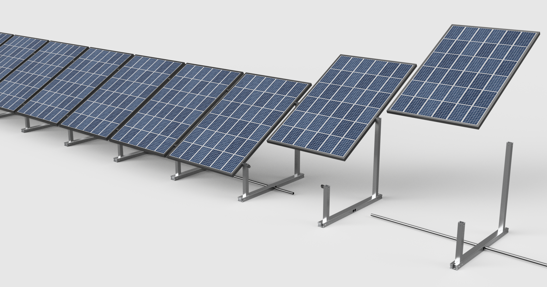 IntegraRack IR-30 Solar Panel Ground Mount