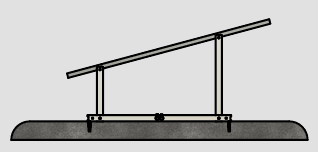 IntegraRack IR-30 Solar Panel Ground Mount