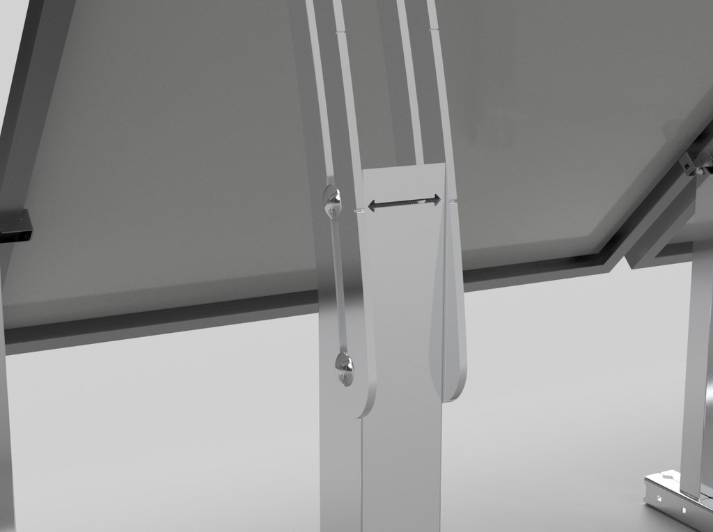 IntegraRack IR-45ASA Solar Panel Ground Mount