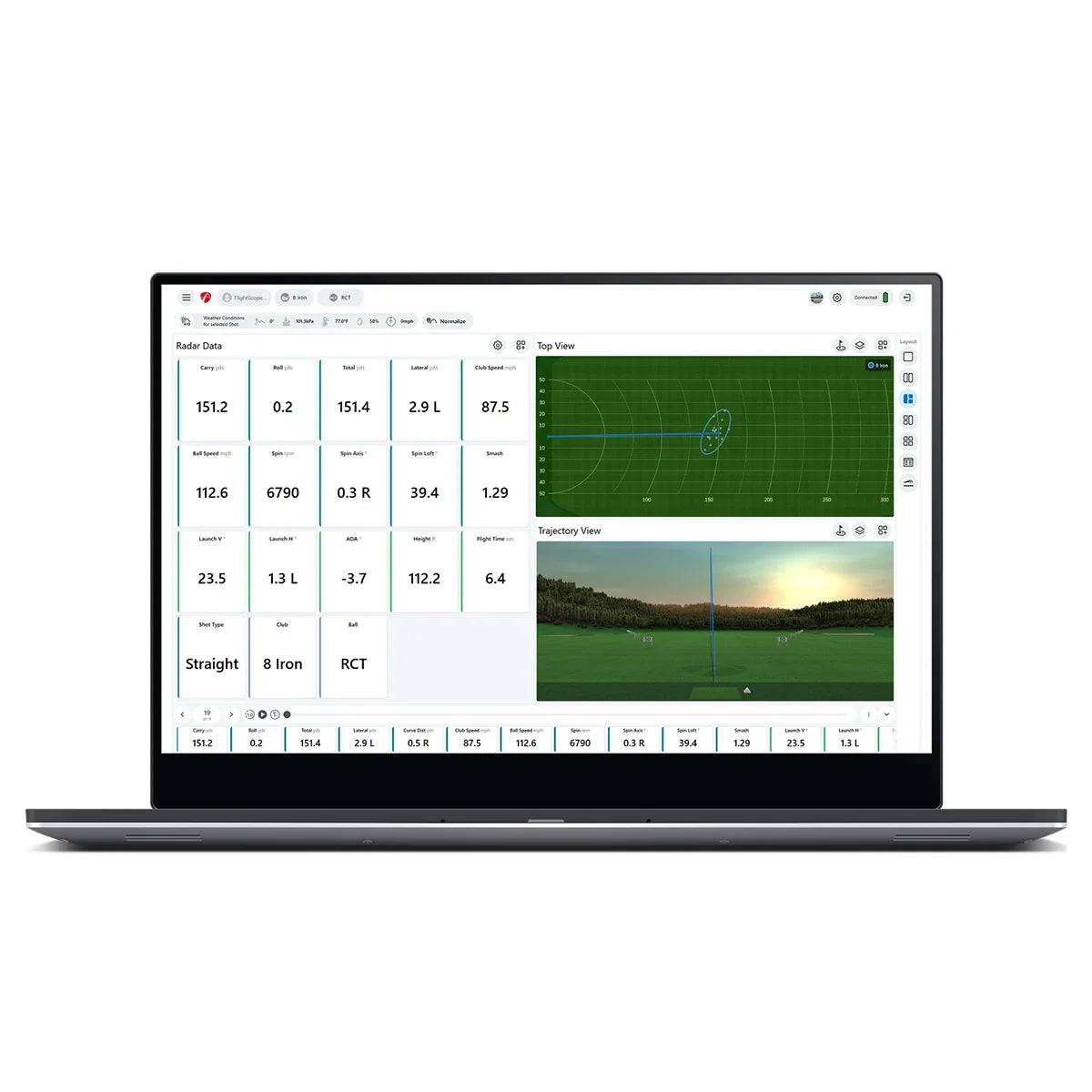 FlightScope Mevo Gen2 Portable Golf Launch Monitor