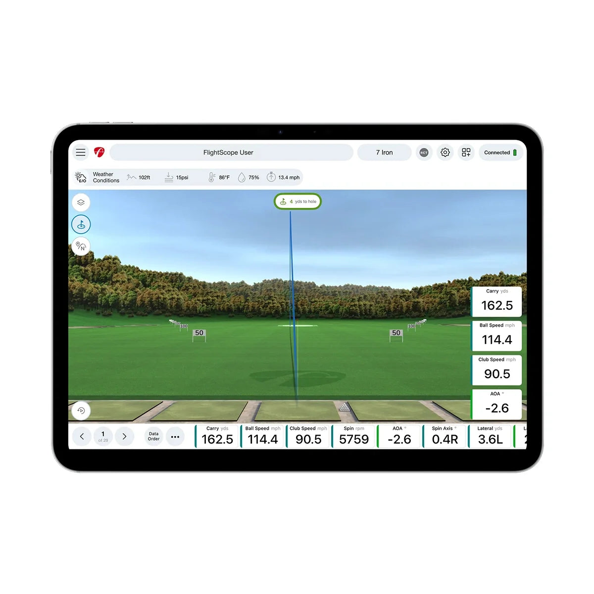 FlightScope Mevo Gen2 Portable Golf Launch Monitor