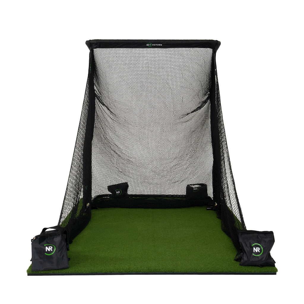 The Net Return Mini Package — 5′×6′ Complete Compact Golf Net Setup