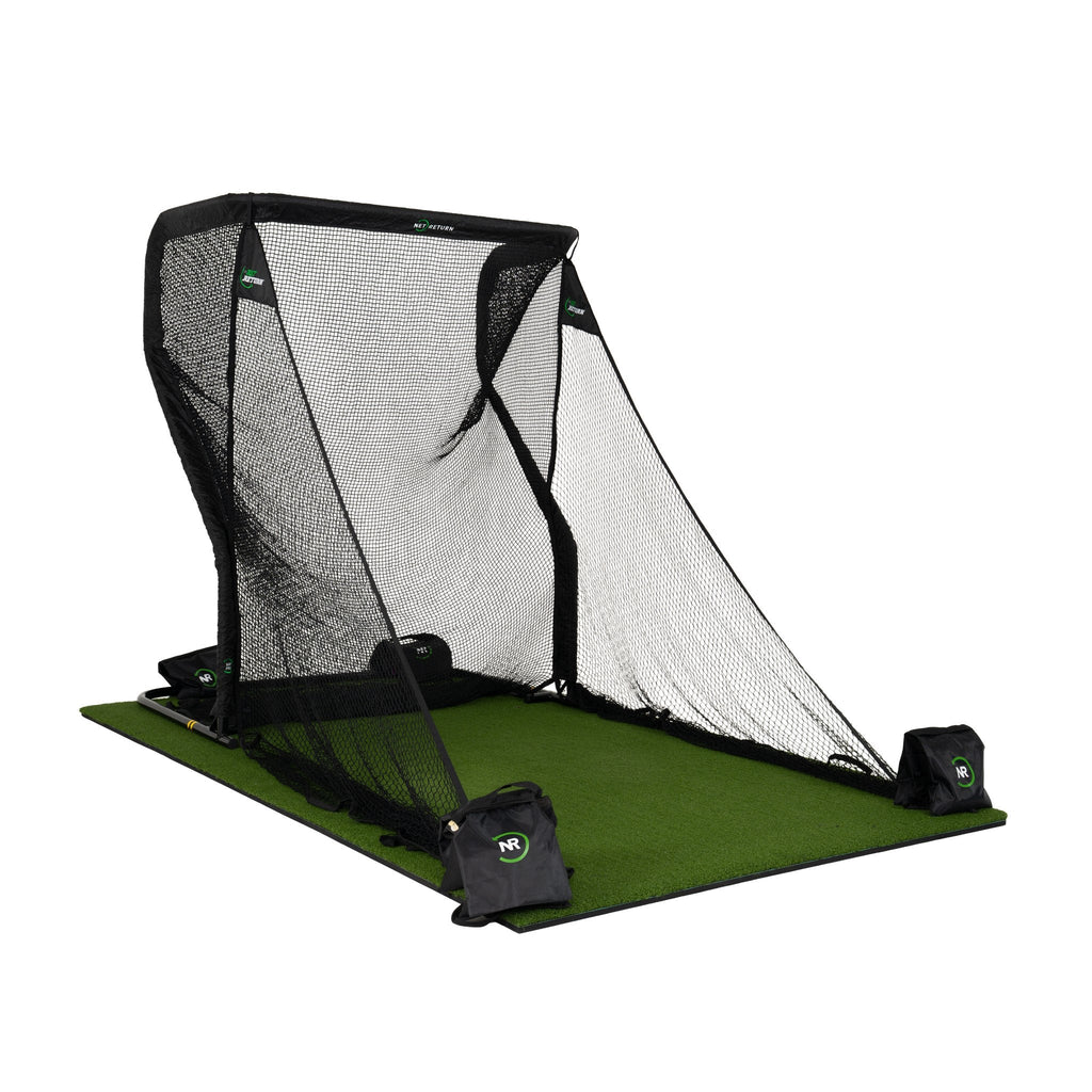 The Net Return Mini Package — 5′×6′ Complete Compact Golf Net Setup