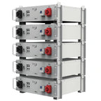 Midnite Power MNPowerflo5 Lithium Batteries Kit | 25.6 kWh Storage Capacity | 5 Server Rack batteries
