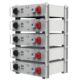 MidNite Power MNPowerflo5 Battery Kit - 25.6kWh, 5 Rack Batteries