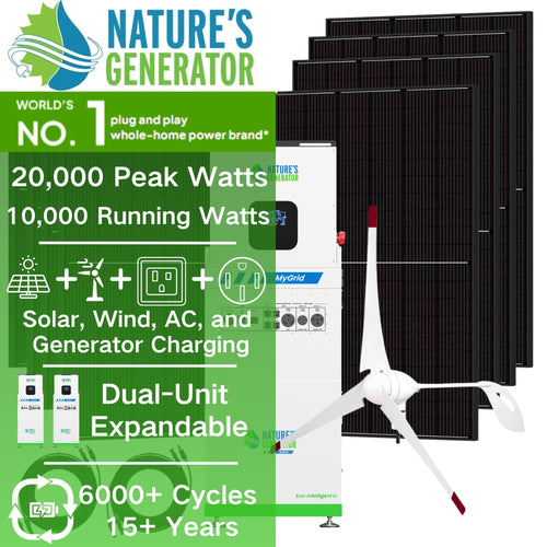 10K Solar and Wind Generator