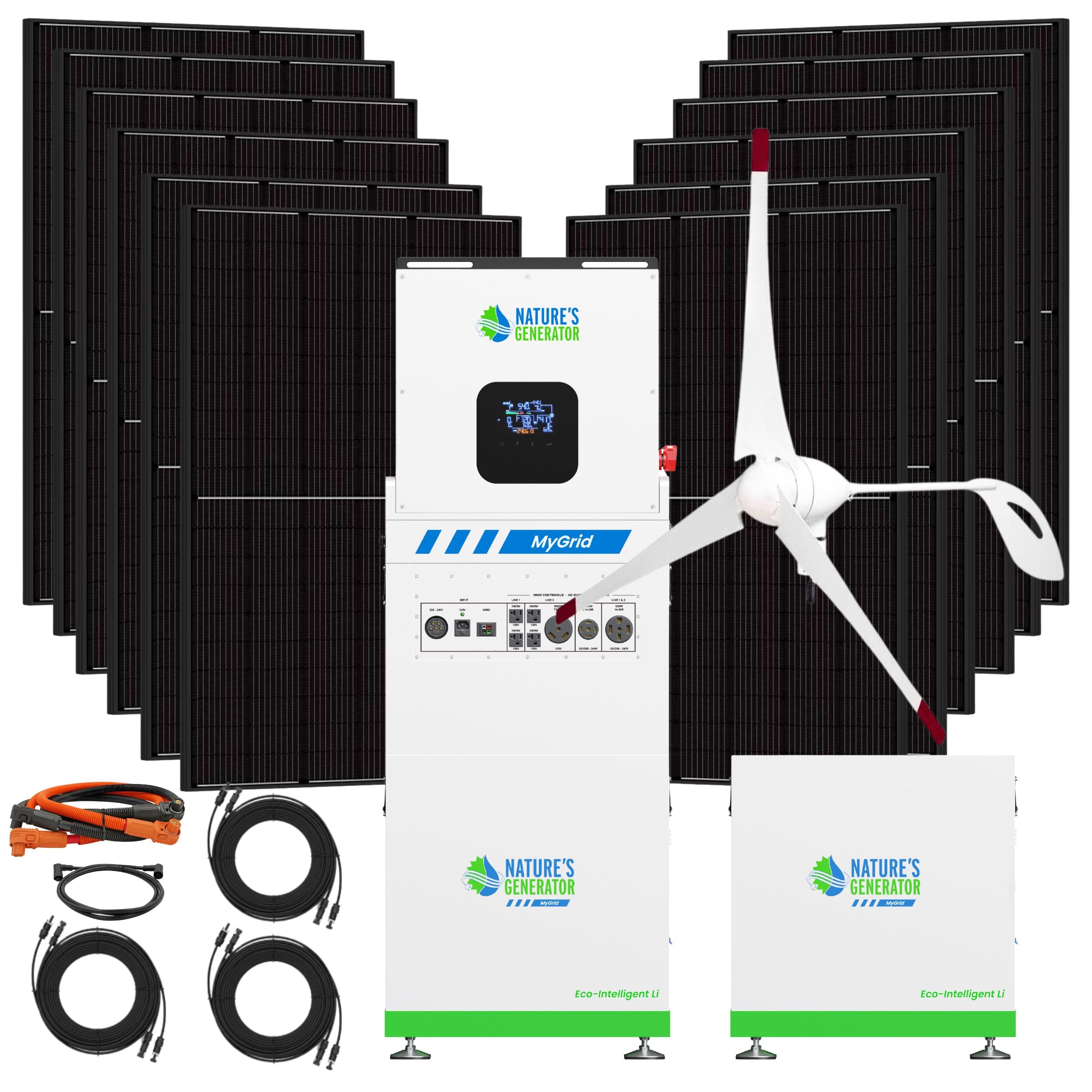 10K Solar and Wind Generator