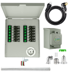12-Circuit 120/240V 50A Non-Automatic Transfer Switch