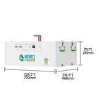 Powerhouse V2 Solar Generator and Transfer Switch