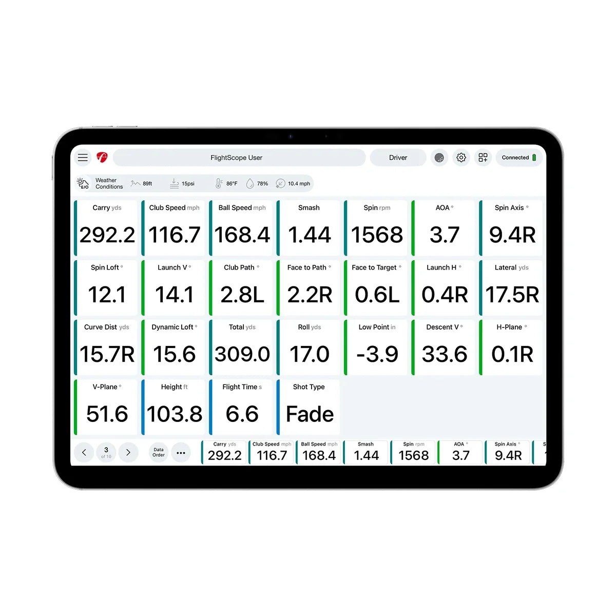 FlightScope Pro Package Software for Mevo Gen2 and Mevo+