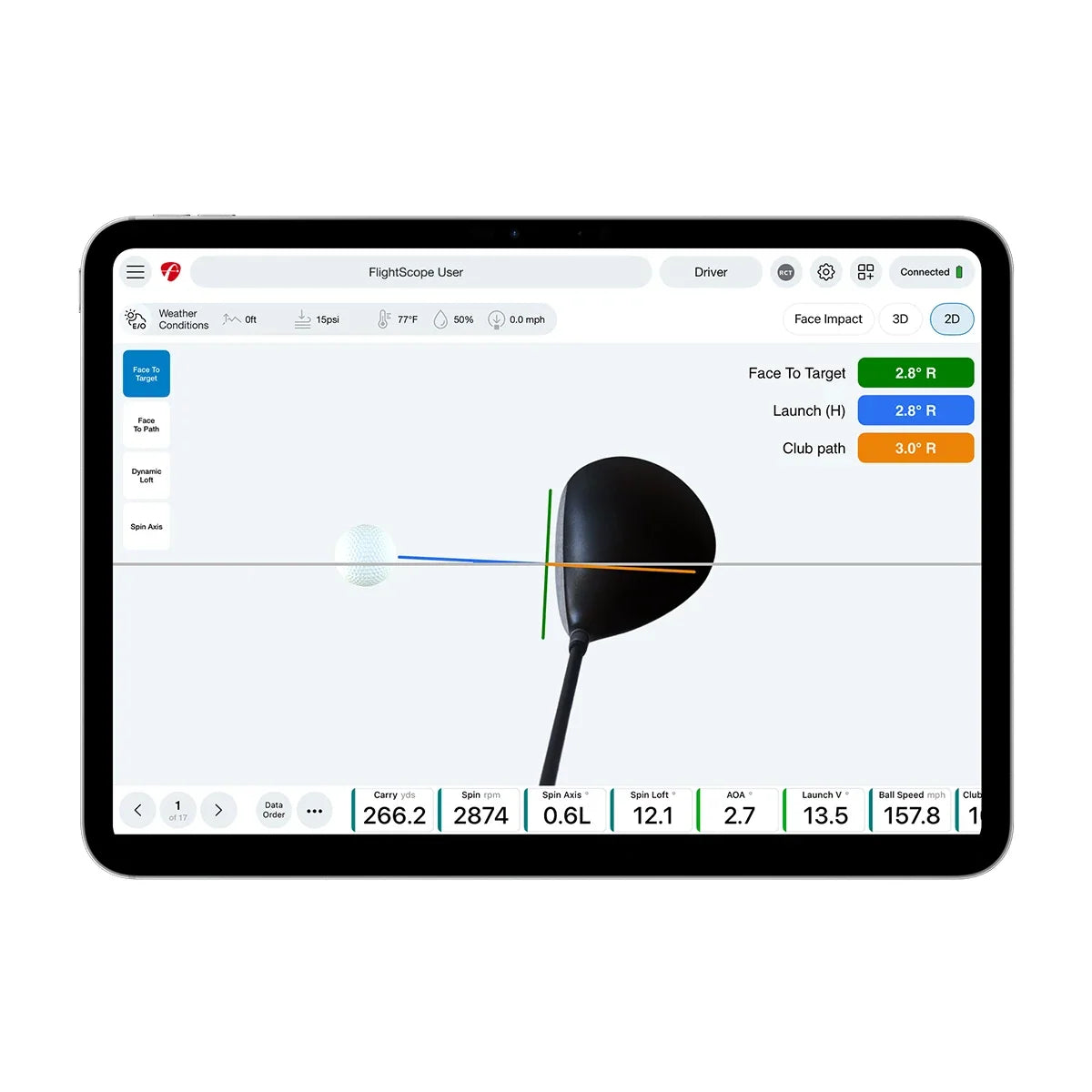 FlightScope Pro Package Software for Mevo Gen2 and Mevo+