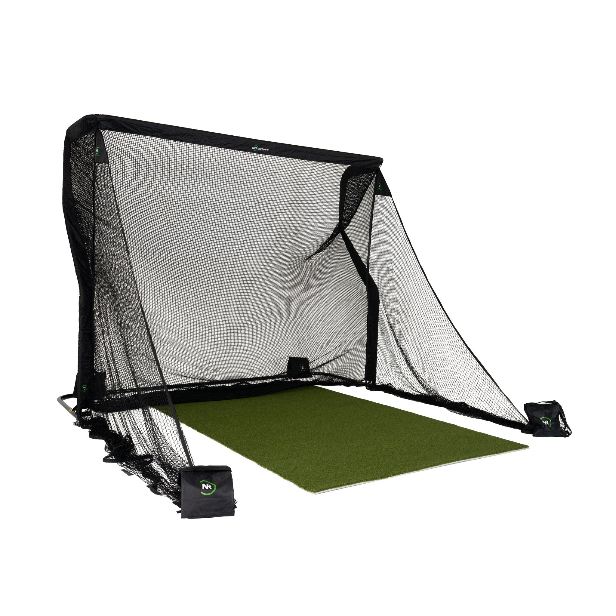 The Net Return Pro 10 Package — 10′×8′ Complete Golf Net & Turf Setup