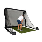 The Net Return Pro 10 Package — 10′×8′ Complete Golf Net & Turf Setup