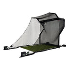 The Net Return Pro 8 No Fly Zone Package — 8′×8′ Fully Enclosed Golf Net Setup