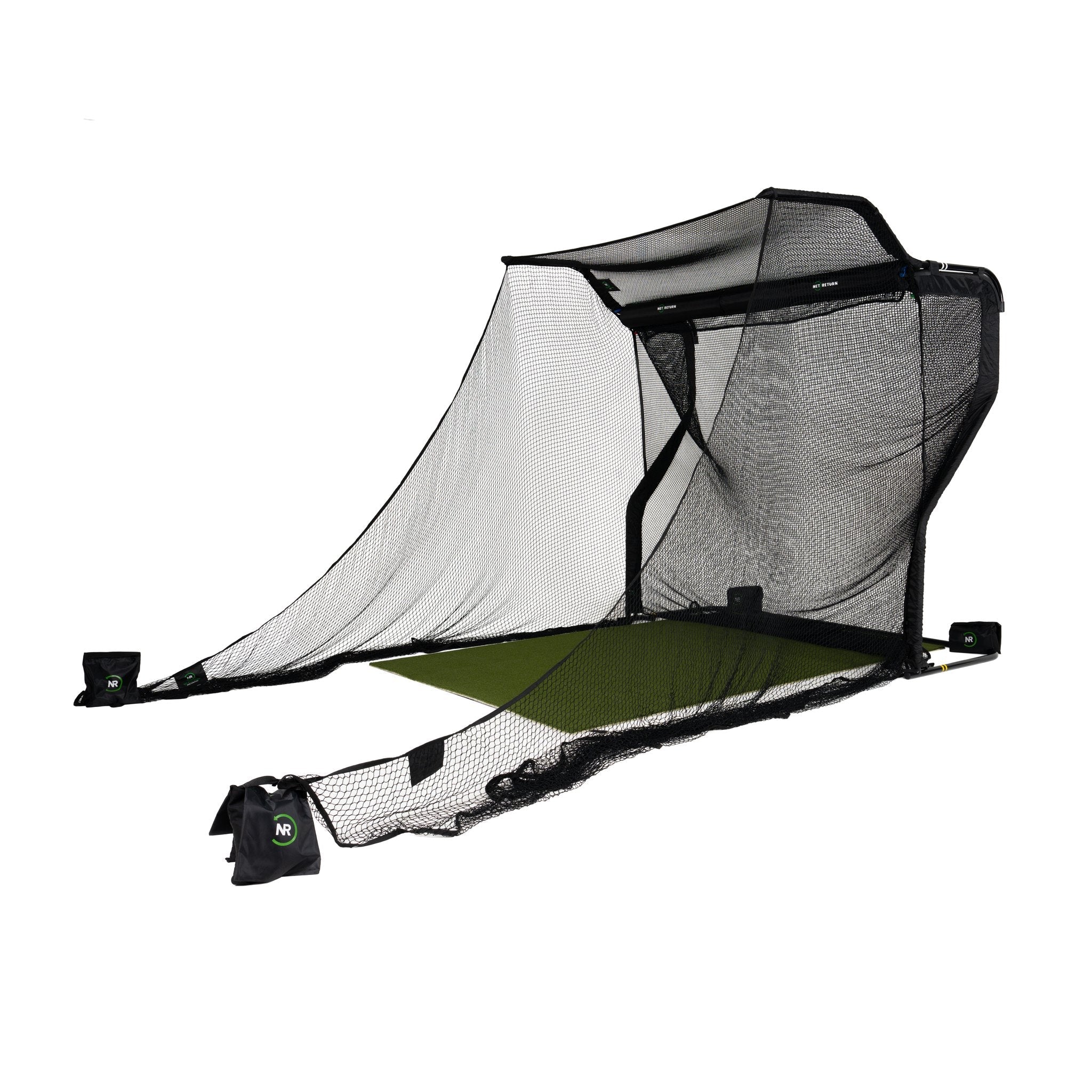 The Net Return Pro No Fly Zone Package — 8′×7′6″ Fully Enclosed Golf Net Setup