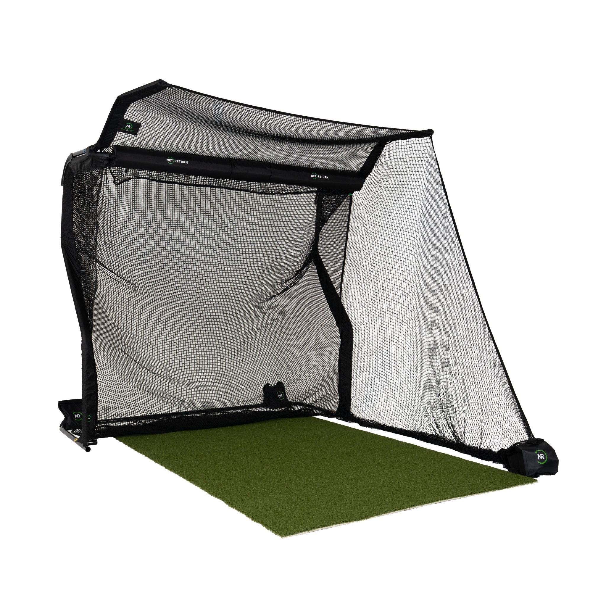 The Net Return Pro No Fly Zone Package — 8′×7′6″ Fully Enclosed Golf Net Setup