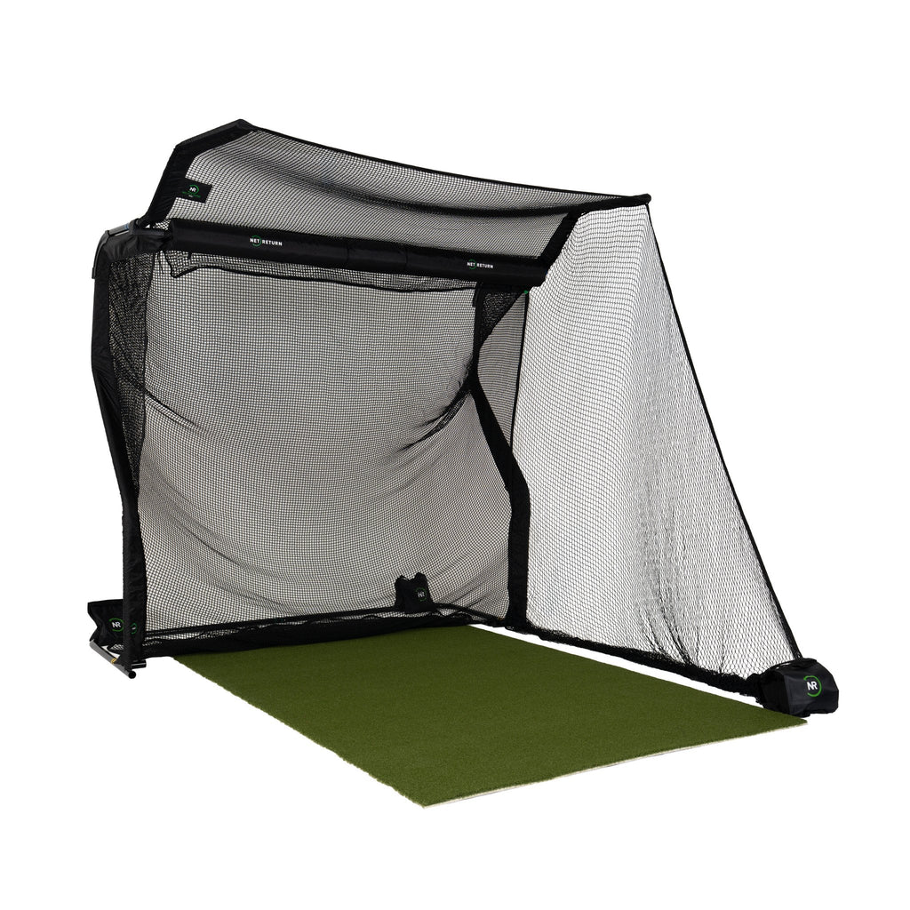 The Net Return Pro 10 No Fly Zone Package — 10′×8′ Fully Enclosed Golf Net Setup