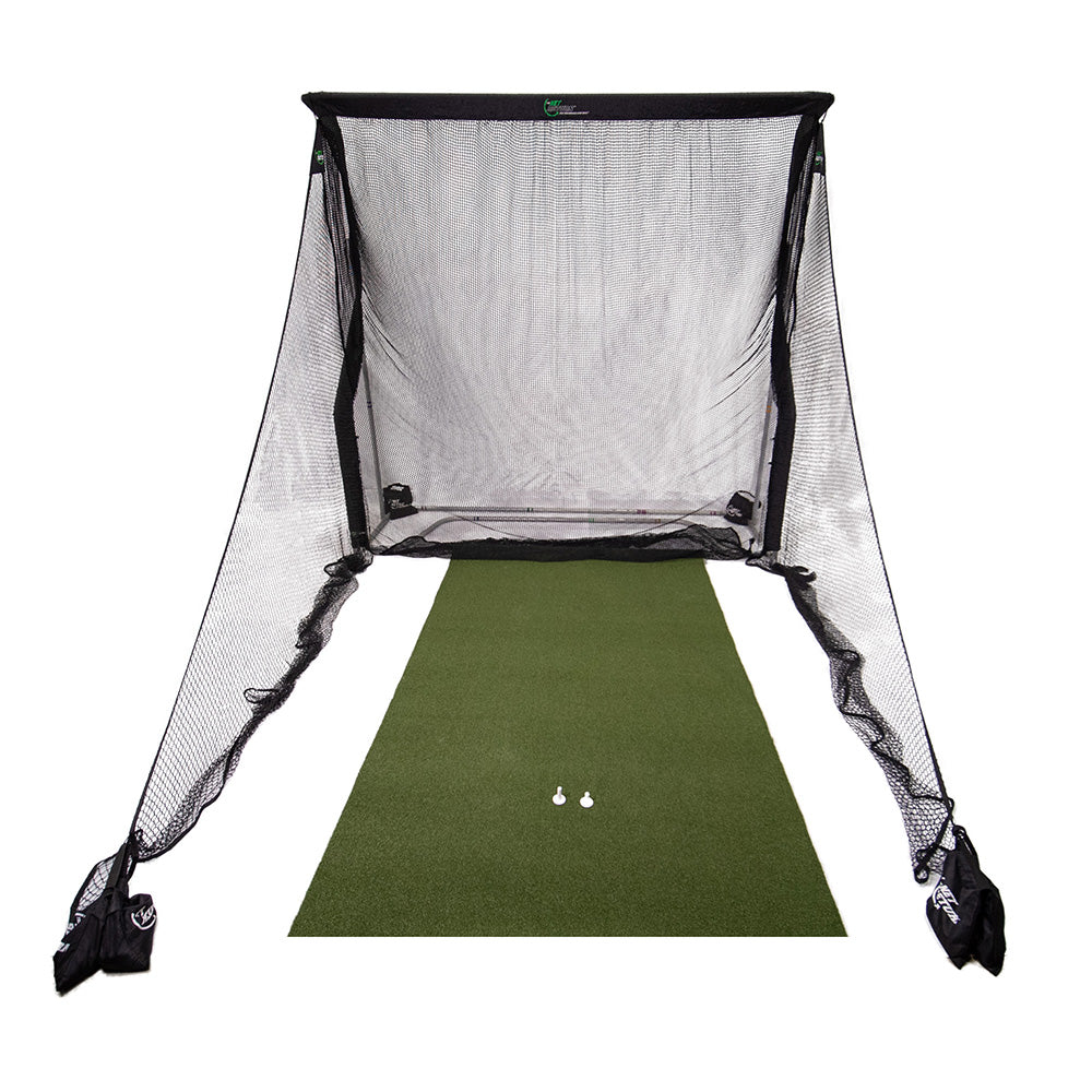 The Net Return Pro XL Package — 10′×9′6″ Complete Golf Net & Turf Setup