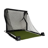 The Net Return Pro 9 Package — 9′×8′ Complete Golf Net & Turf Setup