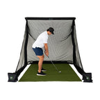 The Net Return Pro Package — 8′×7′6″ Complete Golf Net & Turf Setup