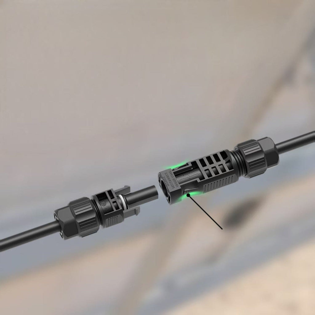 50ft Quick Release MC4 Extension Cables
