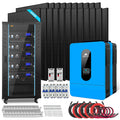 Off Grid Solar Kit 13000W 48VDC 120V/240KWH LiV LifePo4 25.6KWH Lithium Battery 22 X 450 Watts Solar Panels SGR-13K25E
