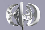 Smaraad SR-1000 lantern wind turbine, three-quarter view of the symmetric circular blade profile