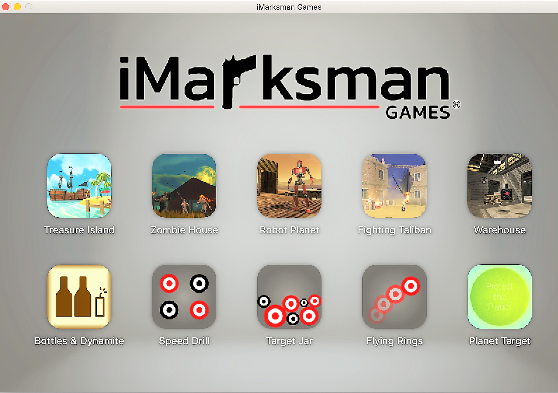 iMarksman® Simulator PRO Games Pack