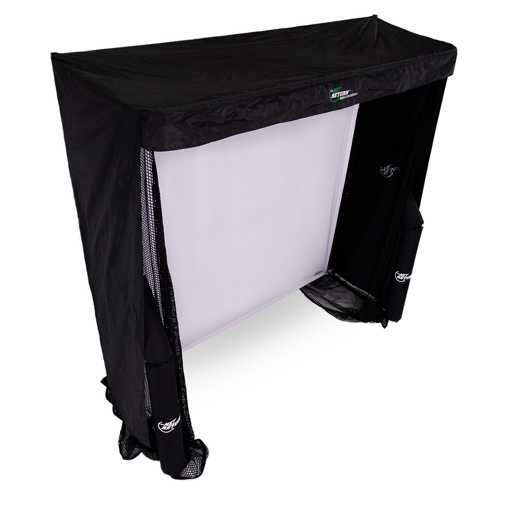 The Net Return Simulator Series 10′ Bay — Golf Simulator Enclosure