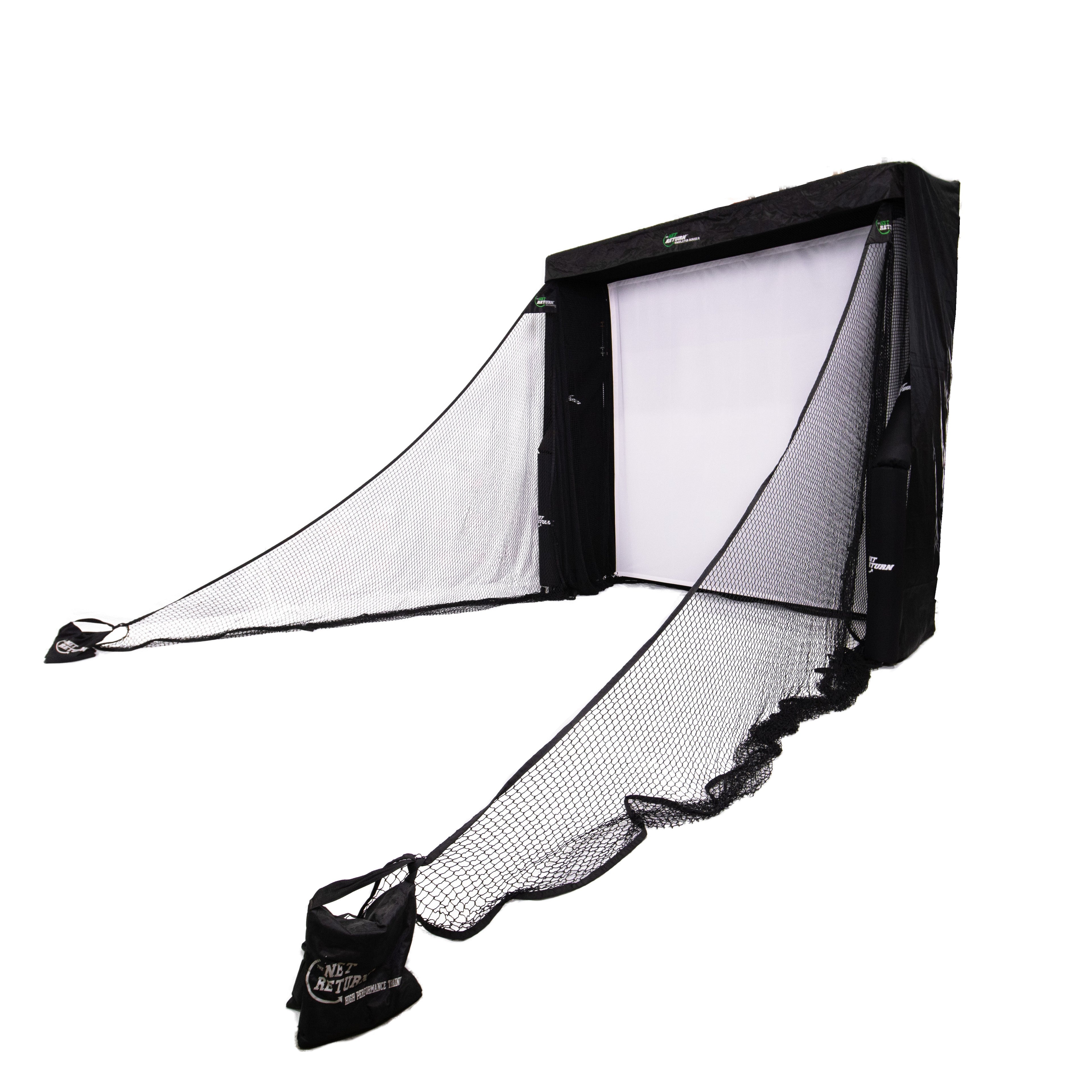 The Net Return Simulator Bay 8 — 8′ Golf Simulator Enclosure