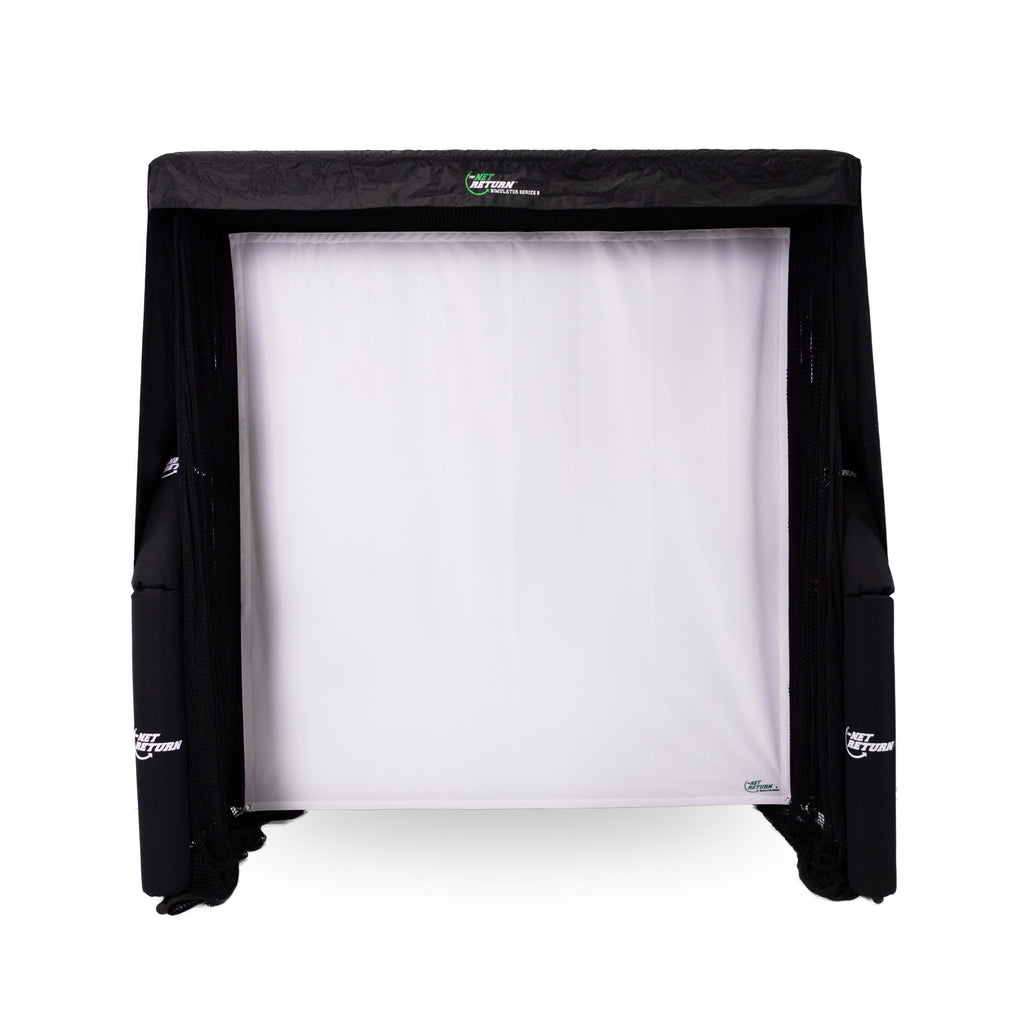 The Net Return Simulator Bay 8 — 8′ Golf Simulator Enclosure