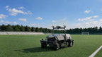 FJD Rough Ranger robot on an artificial turf sports field