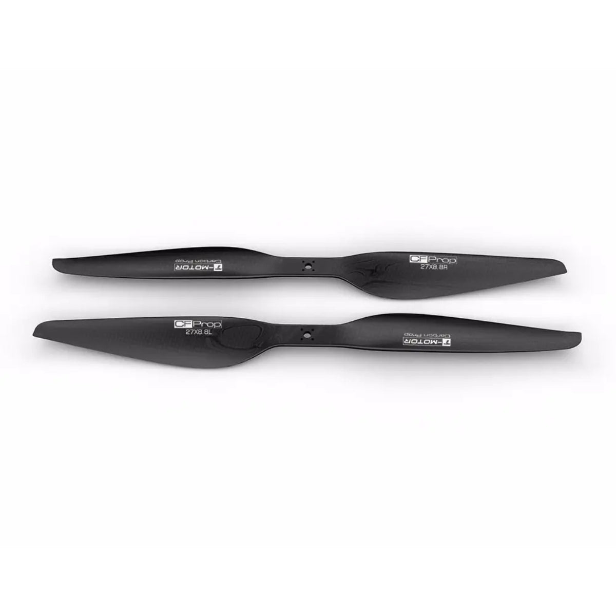 T-Motor CF Prop 27x8.8 carbon fiber propellers, CW and CCW pair