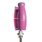 Smaraad ST Tulip vertical-axis wind turbine with spiral tulip-shaped blades on a pole