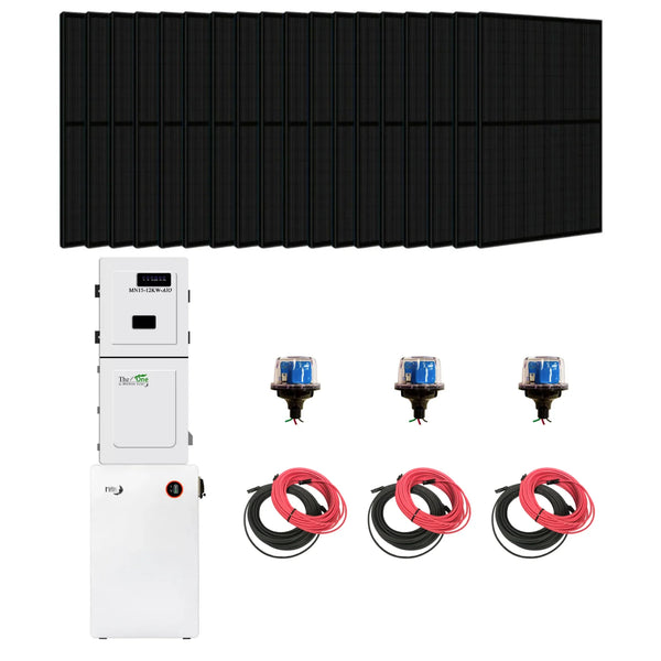 MidNite Power Hybrid Solar Kit - TheOne 11.4kW, 16.1kWh, 14.2kW+ PV
