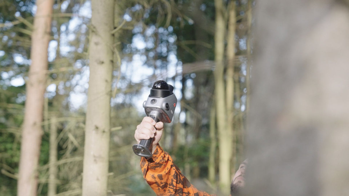 Scanning urban trees with the FJD Trion X1