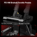 PXN PD HM brake and throttle pedals with Hall effect technology and adjustable panel angle