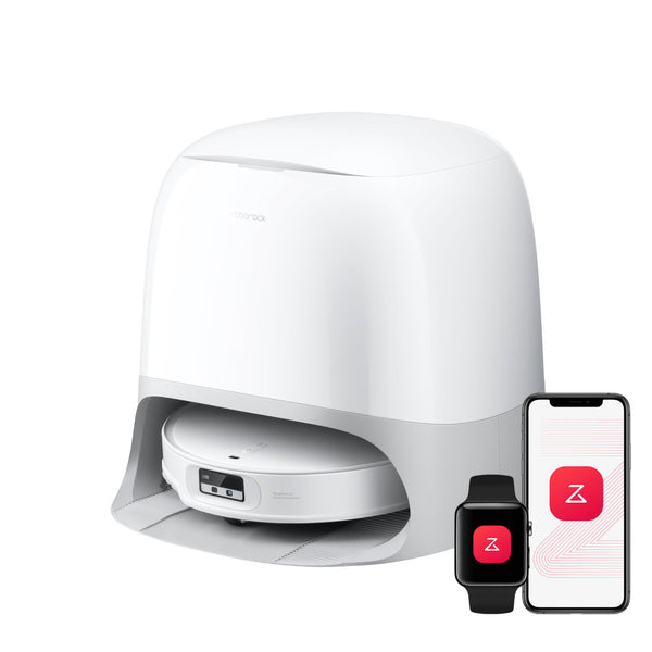 Roborock Qrevo CurvX Robot Vacuum with Dock 3.0 Thermo+