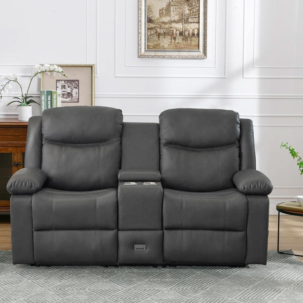 Double Reclining Loveseat For Home Theater