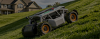 Mowrator S1 4WD RC Mower - 85% Slopes, Leaf Vacuum, Wide Wheels