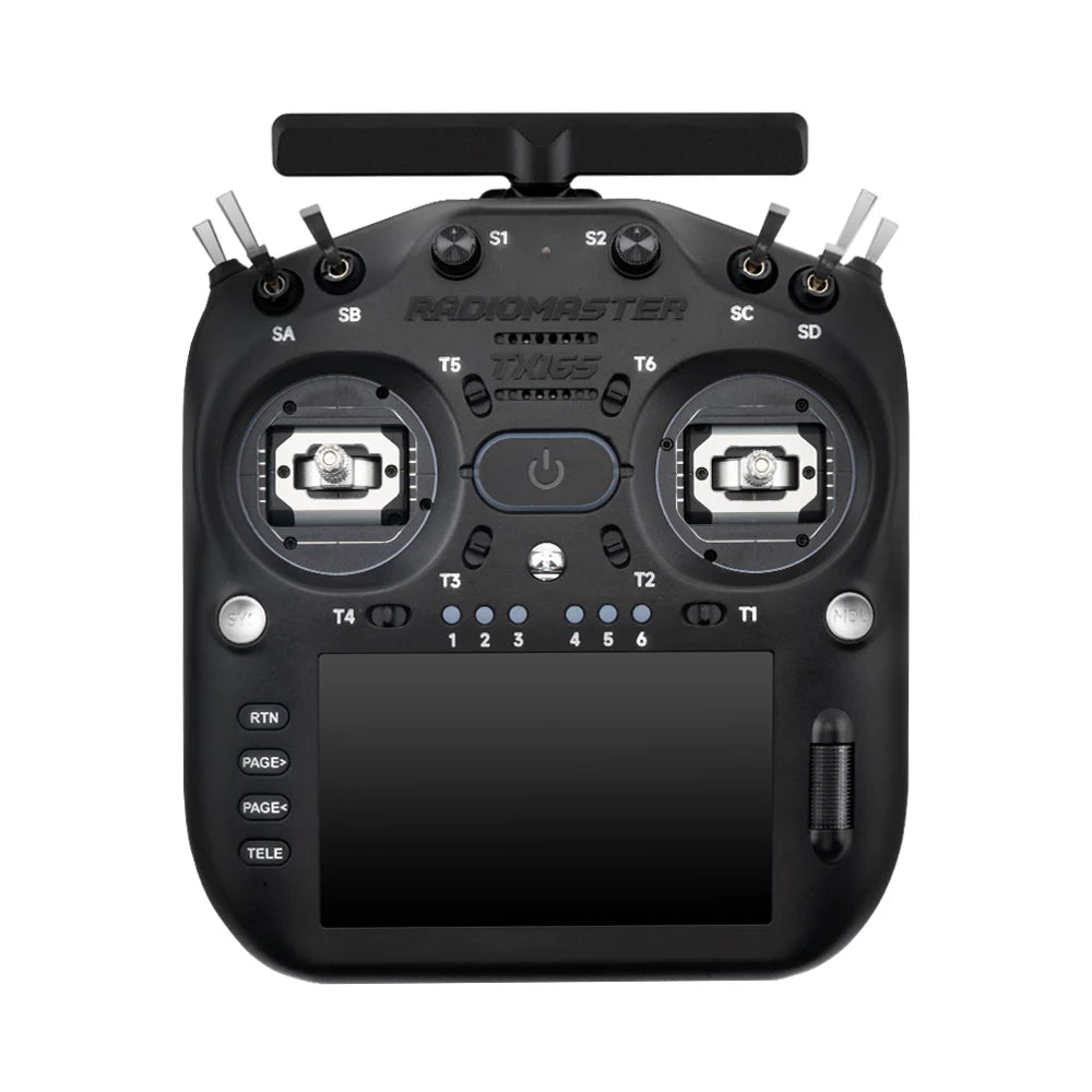 RadioMaster TX16S MK3 radio controller, front view