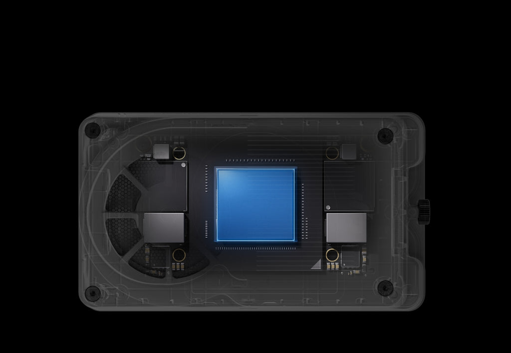 Cutaway view of the DJI Manifold 3 showing its internal computing module