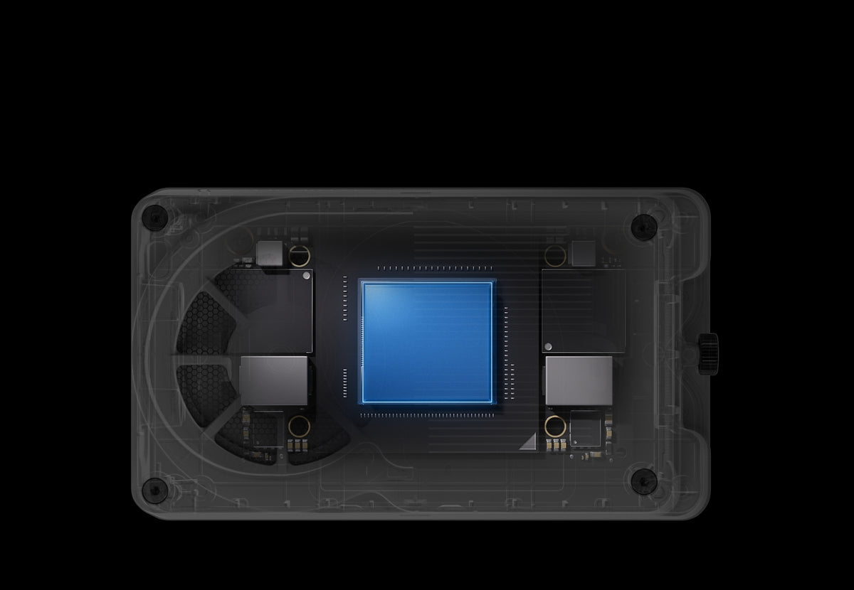 Cutaway view of the DJI Manifold 3 showing its internal computing module