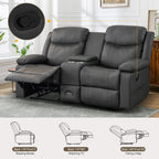 Double Reclining Loveseat For Home Theater