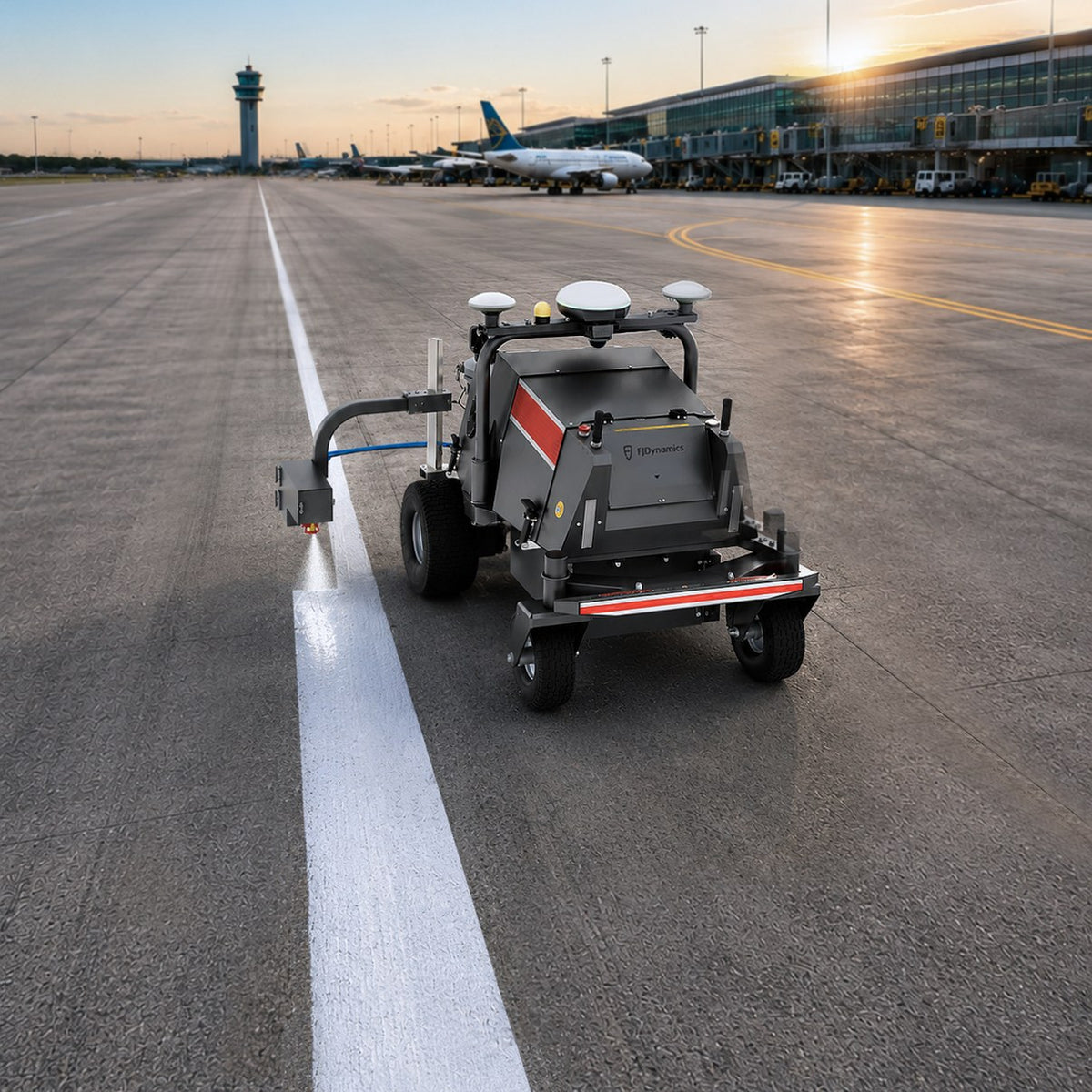 FJD PaintMaster Airfield on an airport apron