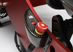 Formula Pro F1 Racing Simulator - carbon fibre control panel with pit switch and emergency stop