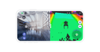 Unitree app showing live camera feed and LiDAR SLAM mapping