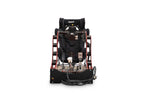 GT Pro Racing Simulator - front view of Corbeau racing seat, CP-S GT Carbon Wheel and DD-X display unit