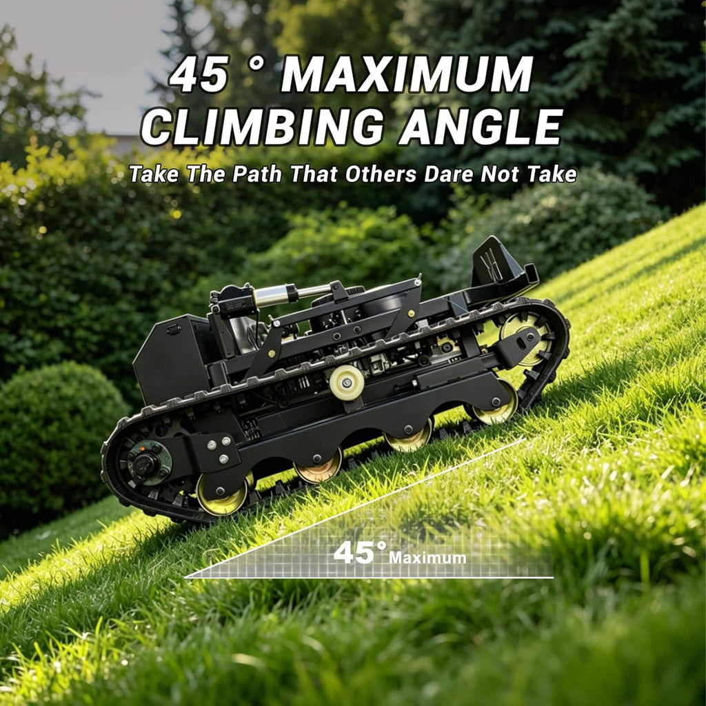 OVK Heavy-Duty 23HP Remote-Controlled Track Mower With 35-Inch Deck (SAK62581)